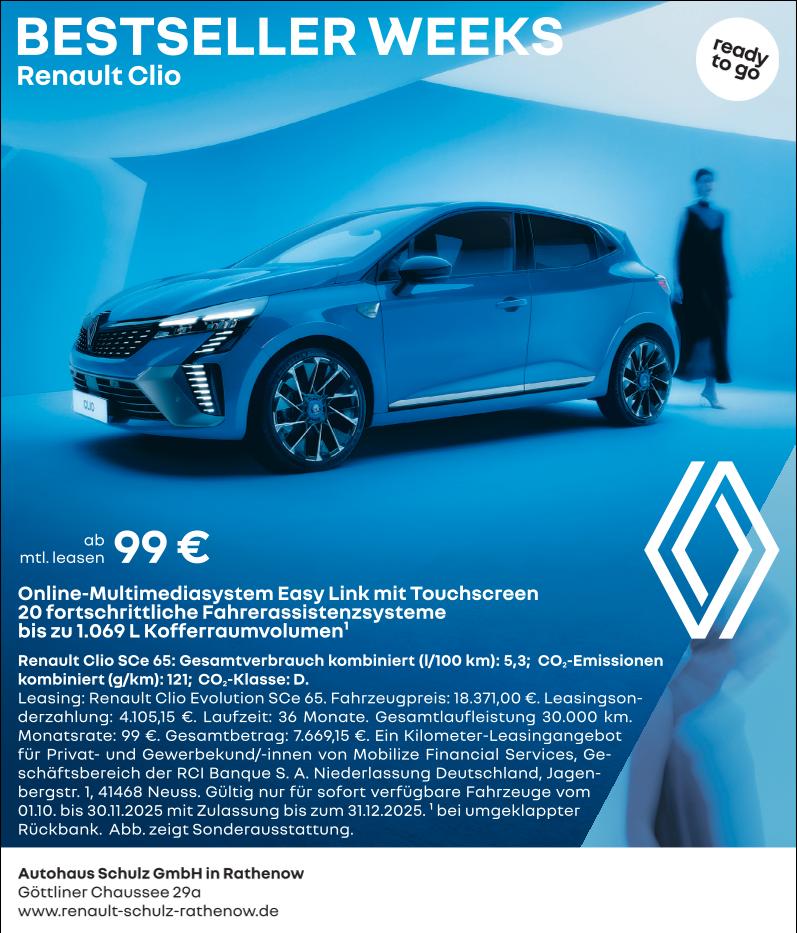 Clio Bestseller Weeks-1